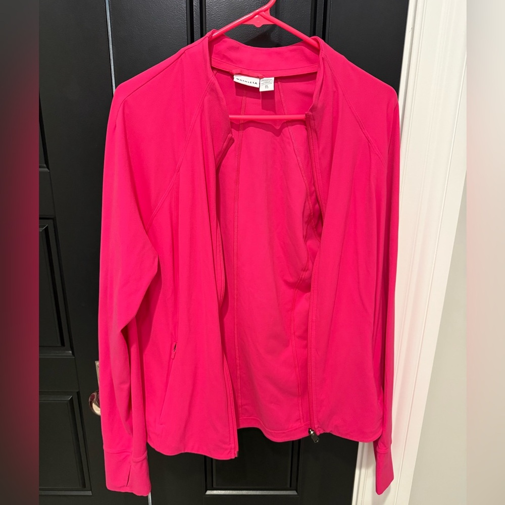 Athleta light weight full zip jacket